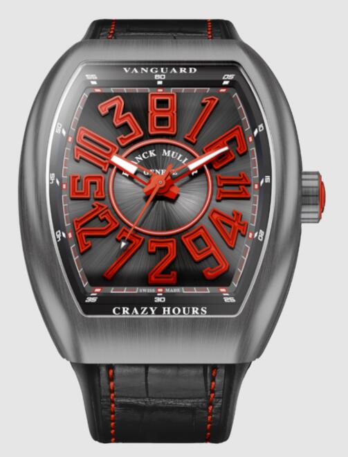 Buy Franck Muller Vanguard Crazy Hours Replica Watch for sale Cheap Price V 45 CH BR TT-ER